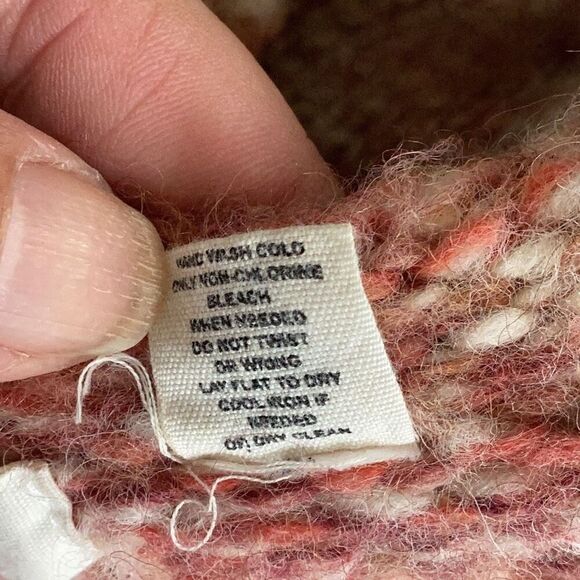 Sleeping On Snow Anthropologie Wool Blend Cardigan Sweater Women’s Small Boho - Picture 10 of 11